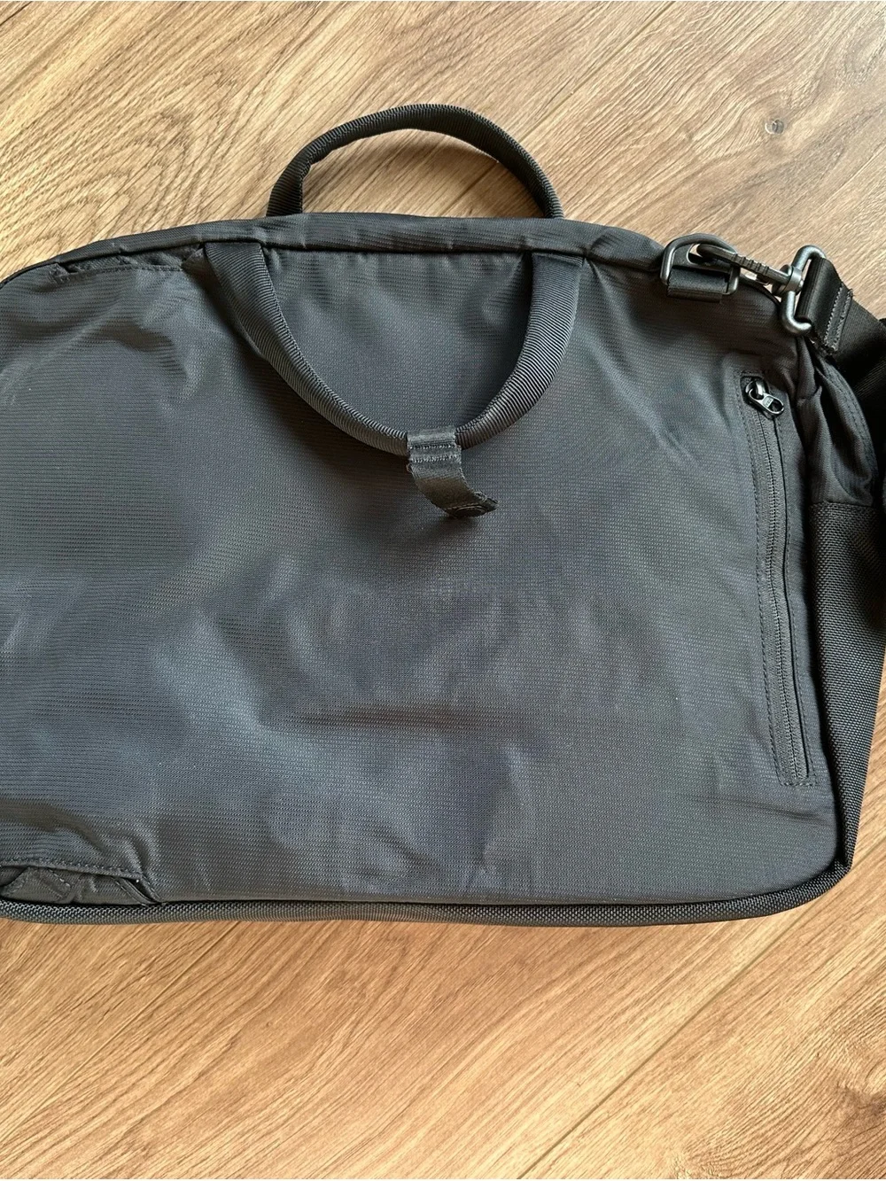 Herschel Supply Co. Black Laptop Messenger Briefcase Bag